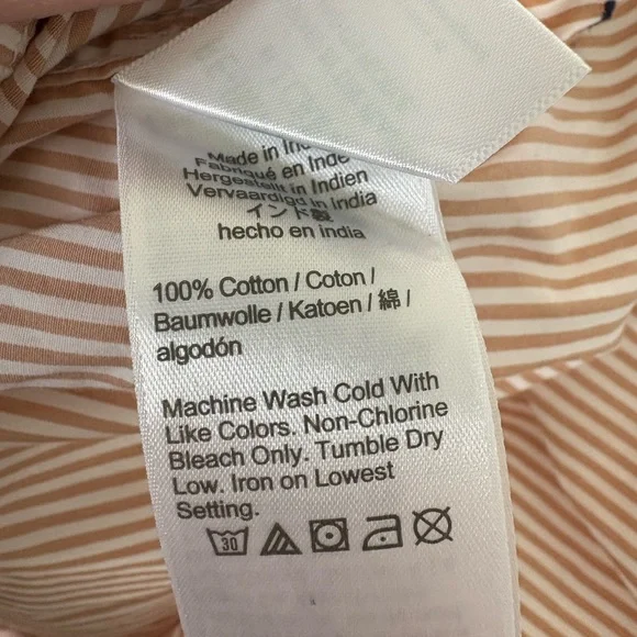 Jcrew Quarter Button down Relaxed Top - Picture 7 of 8